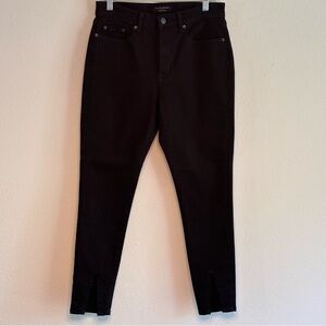 Banana Republic Women's Ankle Jeans in Black High Rise Skinny SZ 8P / 29